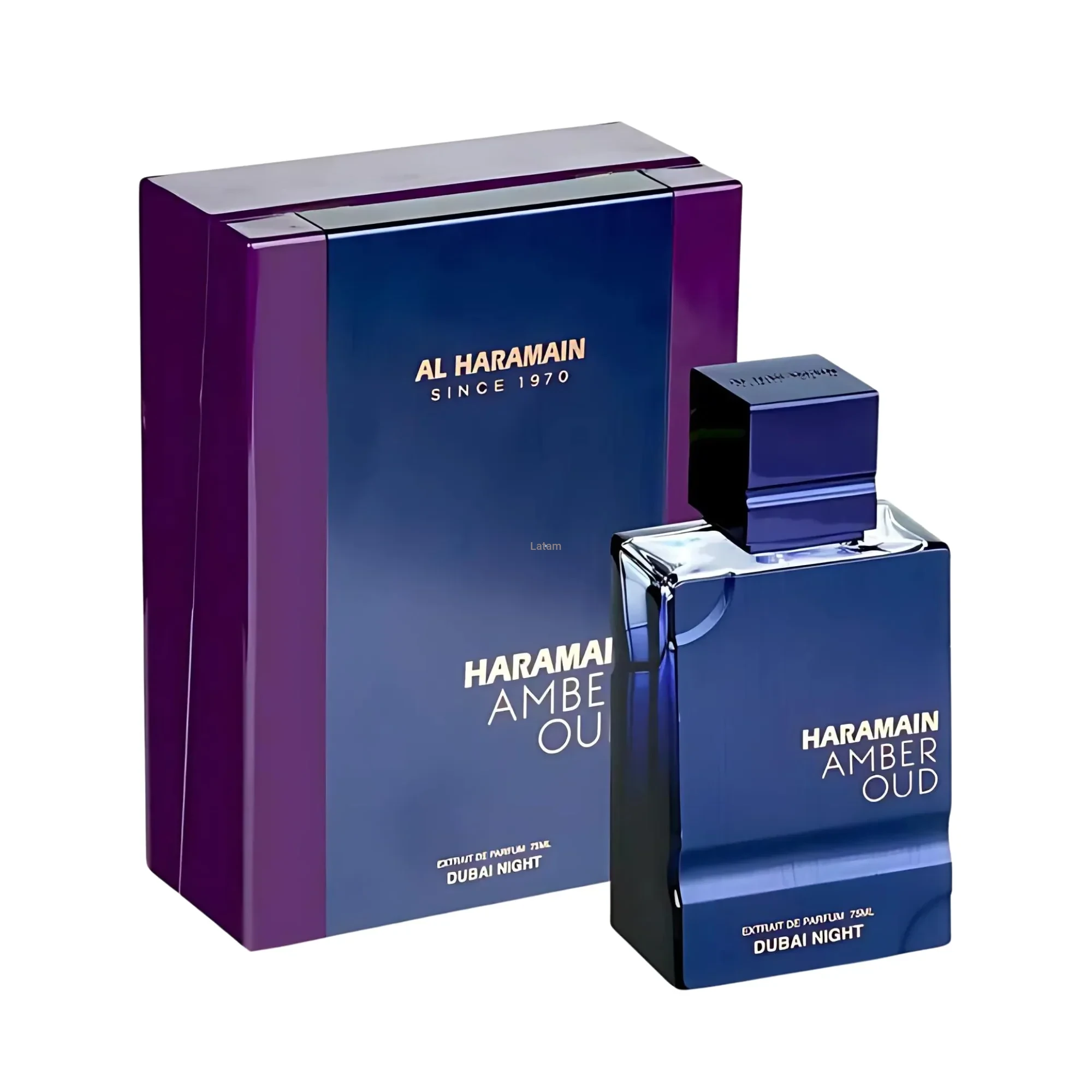 Extracto De Perfume En Aerosol Amber Oud Dubai Night De Al Haramain, 100 Ml